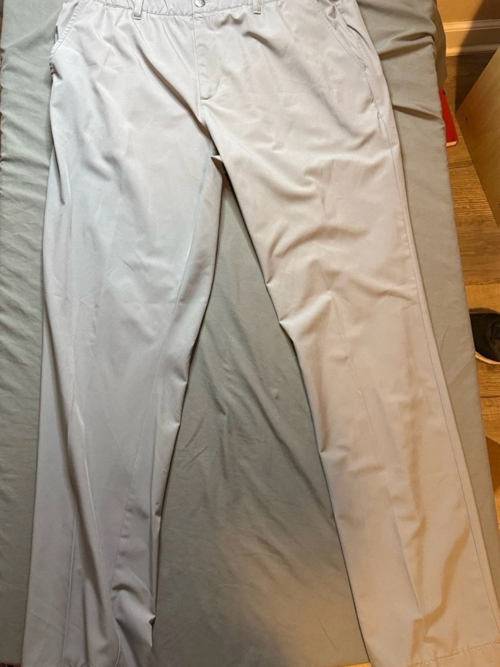 adidas Men's Light Gray Chinos